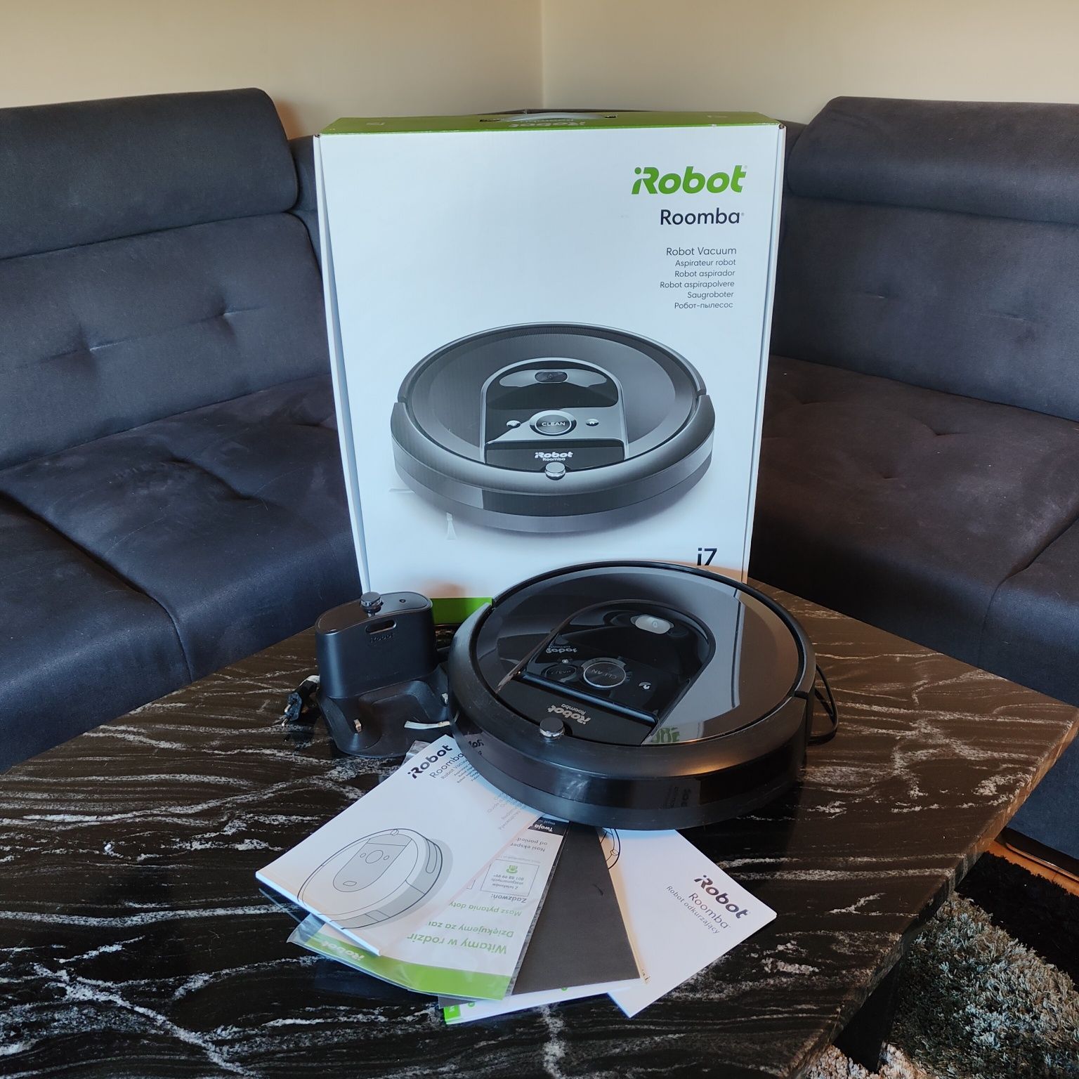 iRobot Roomba i7 robot sprzątający dodatkowa gwarancja