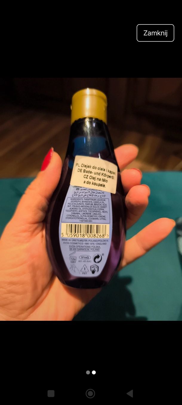 Olejek do kąpieli i do ciała 100ml