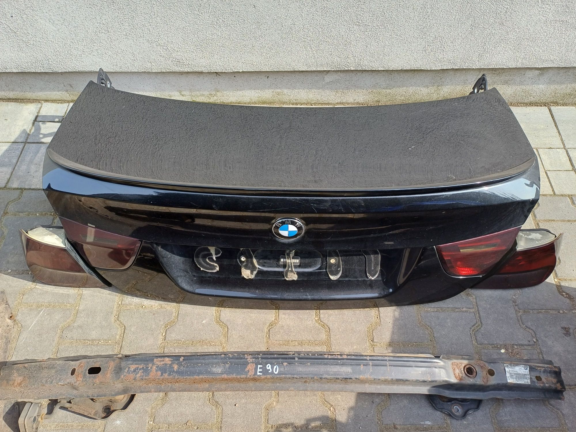 Zderzak Tył M Pakiet Pdc Bmw E90 Lift / 475 Black Sapphire