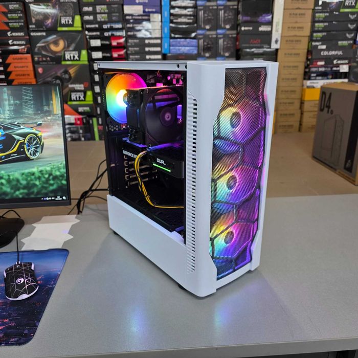 Компютер Новий Ryzen 5 7500f, RTX 5060, 32GB DDR5, SSD 1TB NVMe, B650