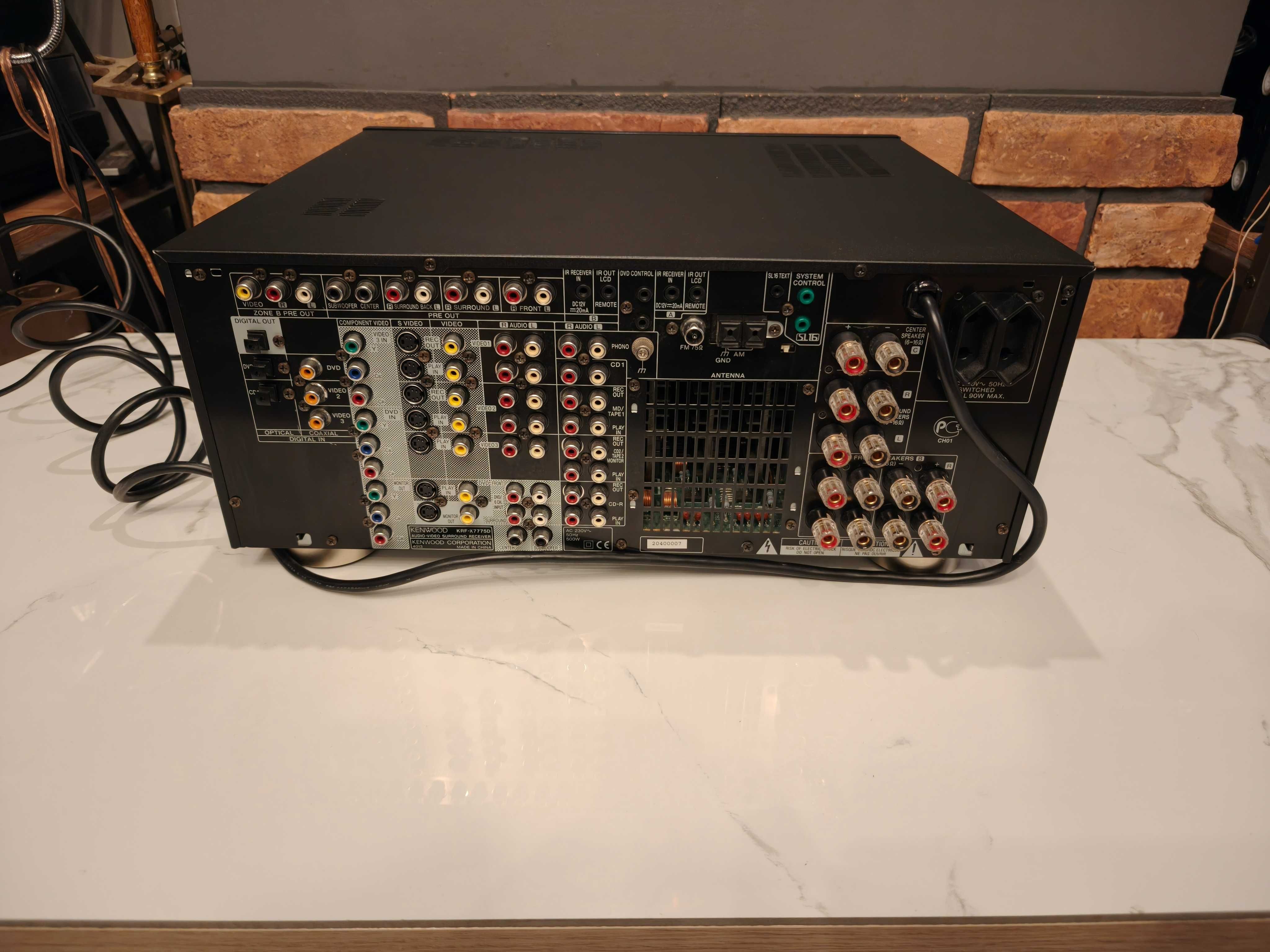 KENWOOD KRF-X7775D ! Amplituner ! KOLOS ! Wysoki model