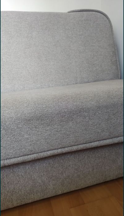 Kanapa rozkładana sofa beżowa