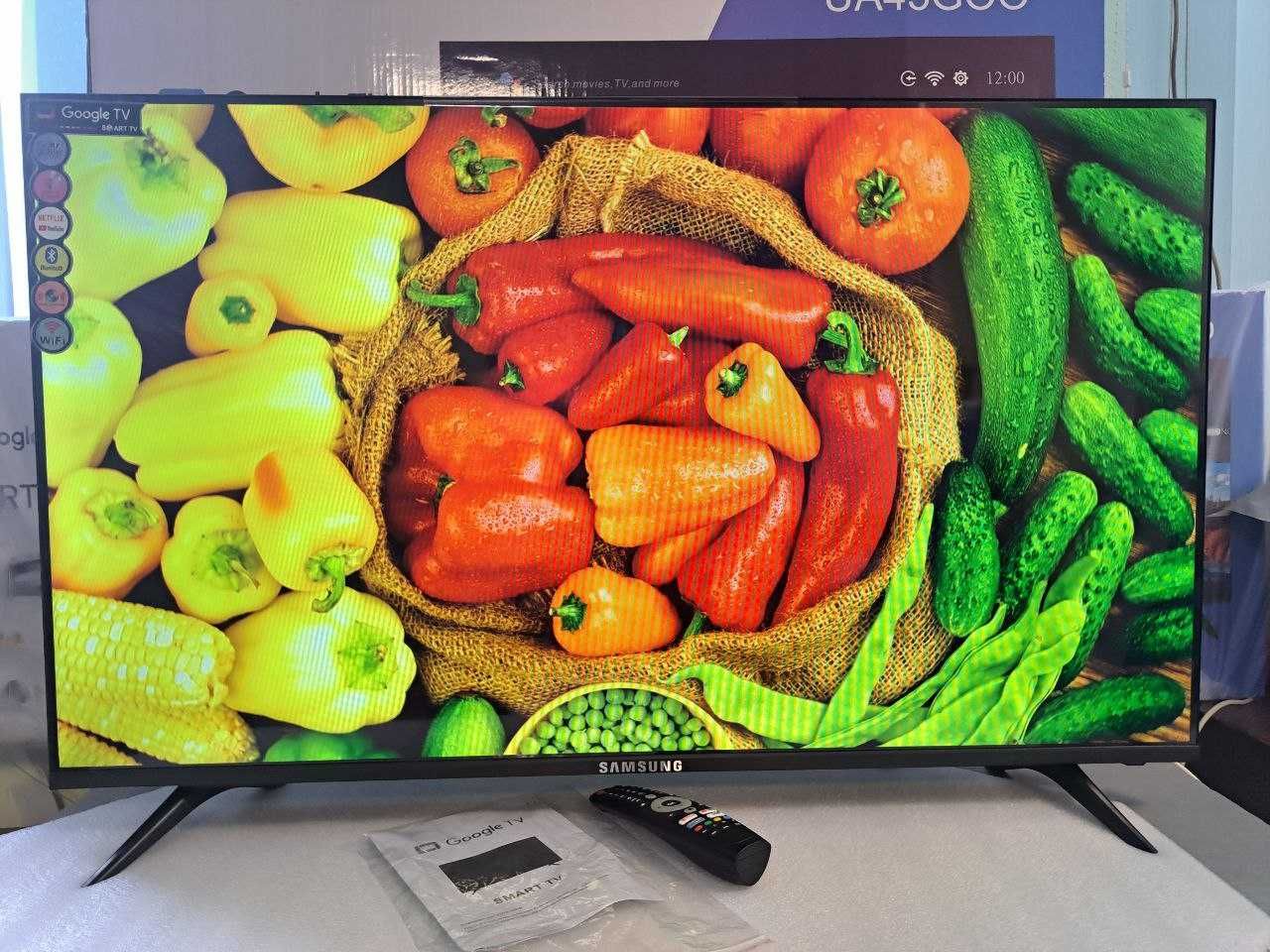 Смарт телевізор Самсунг 55' 142см GoogleTV,4K, WIFI голосове керування