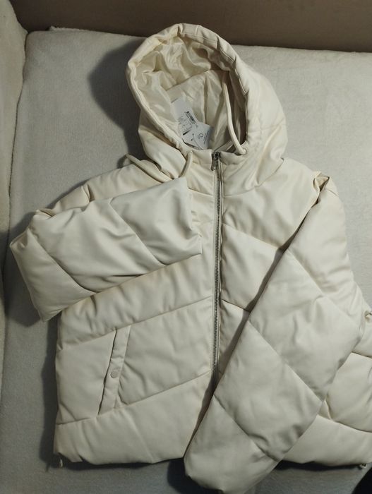 Куртка  женская осень-зима DeFacto из искусственной кожи р L новая