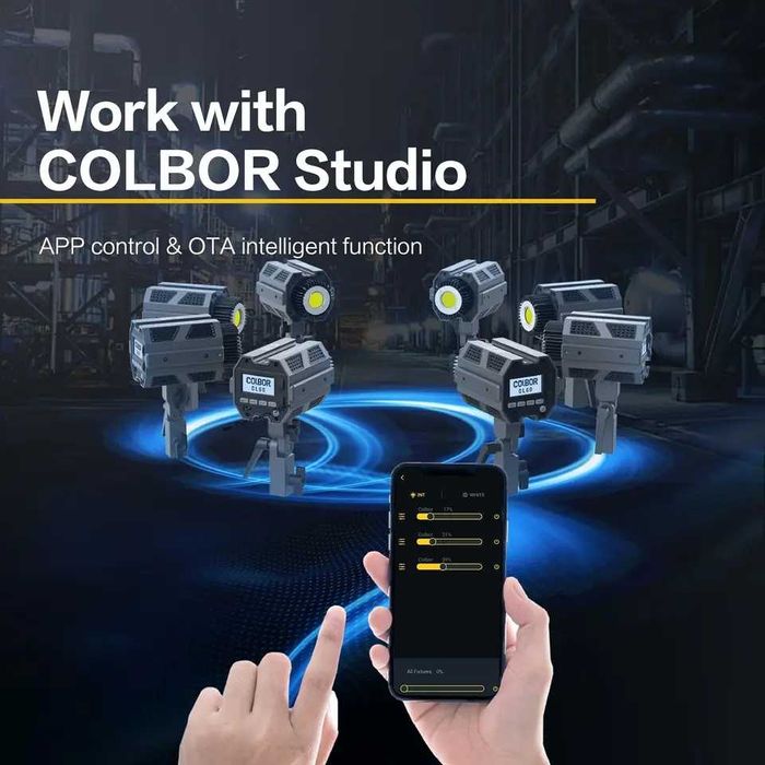 Постійне світло COLBOR CL60R | CL60 | 2700-6500 К| 65 Вт | відео