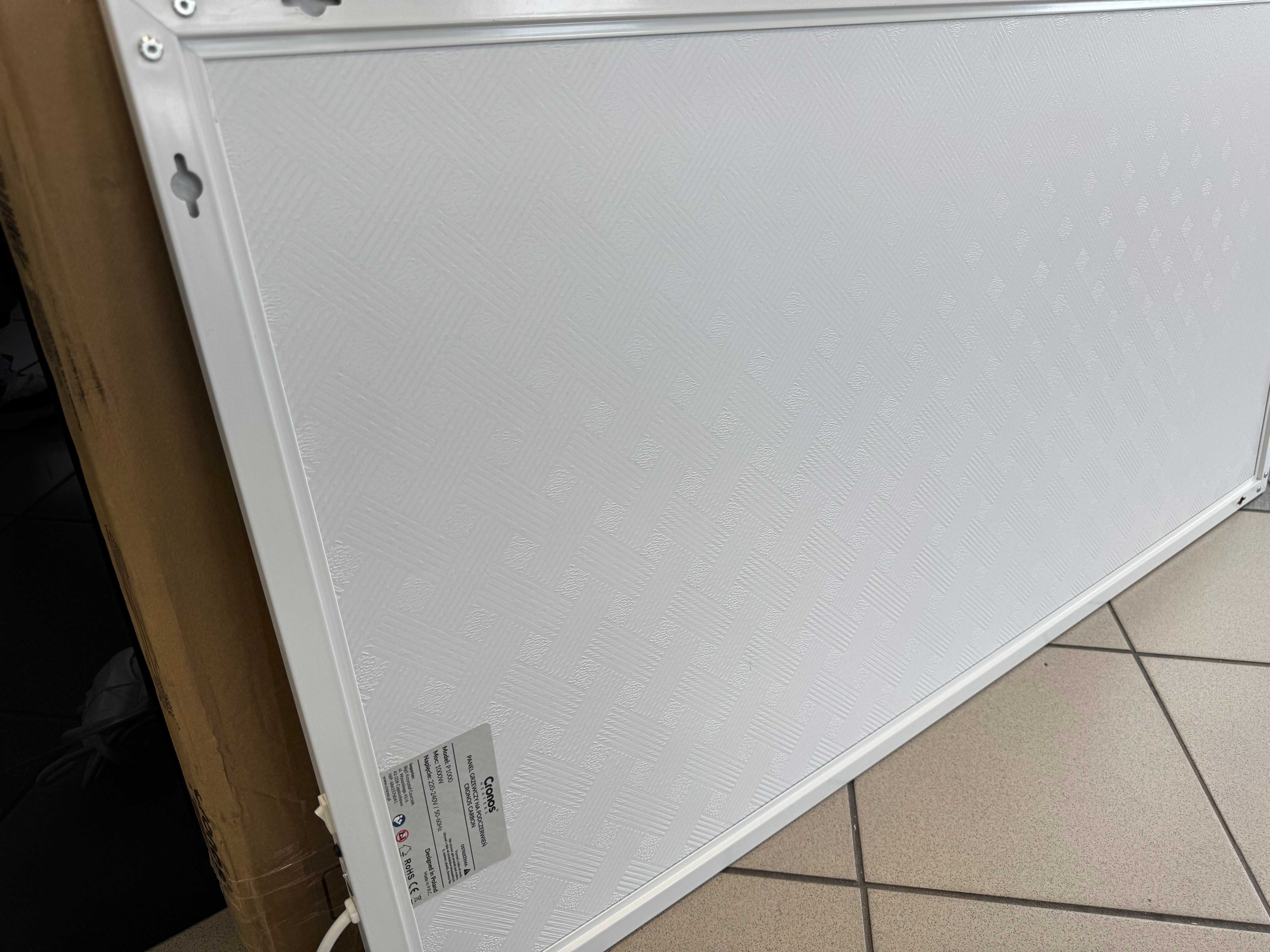 Grzejnik na podczerwień panel grzewczy +NOGI 1000W komplet