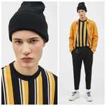 BERSHKA rozmiar M bluza sweterek w paski