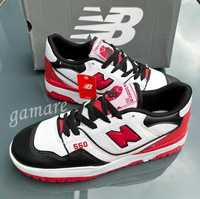 New balance 550 czerwone buty new balance męskie nb adidasy sneakers