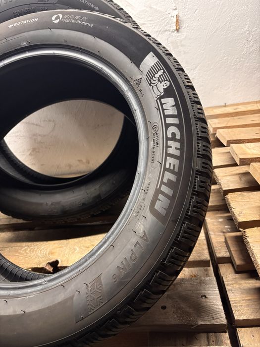 205/55/16 Michelin Alpin 6 2022r 6,3 mm Para Komplet Opony zimowe