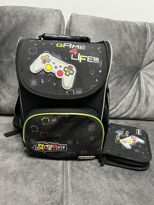 Портфель шкільний рюкзак  Kite + пенал в подарунок