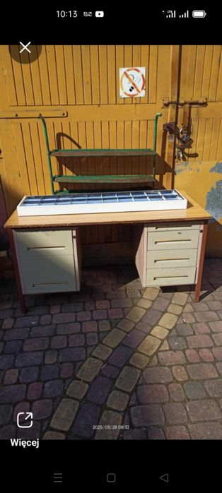 Biurka z czasów PRL warsztatowe