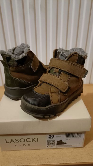 Buty chłopięce zimowe (4 pary) - rozmiary 26, 27, 28 - Lasocki