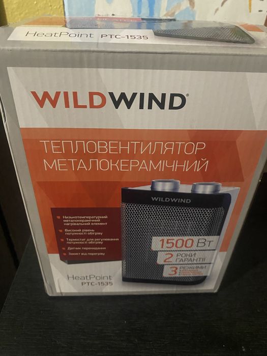 Тепловентилятор Wild Wind PTC-1535