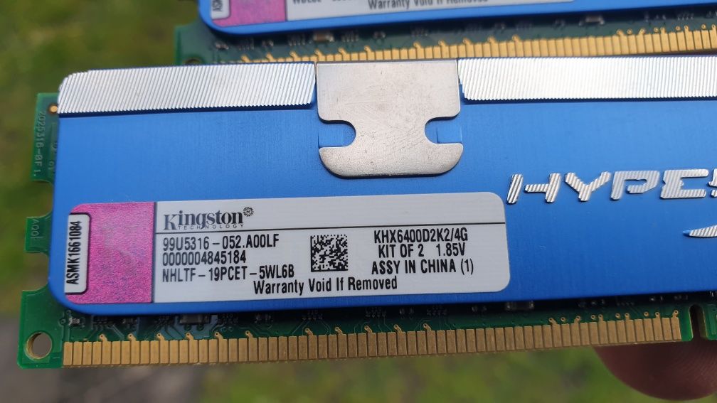 Pamięć ram DDR 2 Kingston HyperX 2szt