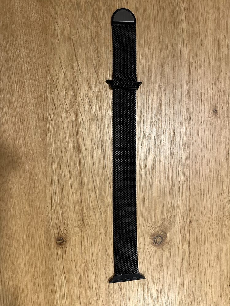 Okazja nowy pasek Milano Steel czarny do Apple Watch Ultra i nie tylko
