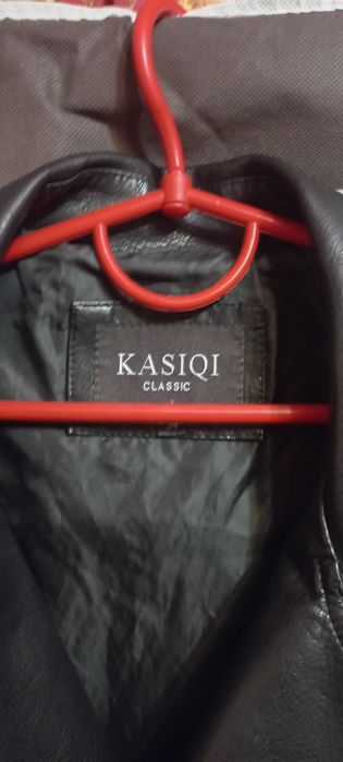 Косуха чорна, якісна екошкіра