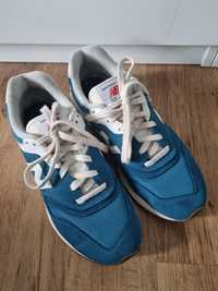 Niebieskie skórzane buty New Balance r. 41,5 j. nowe