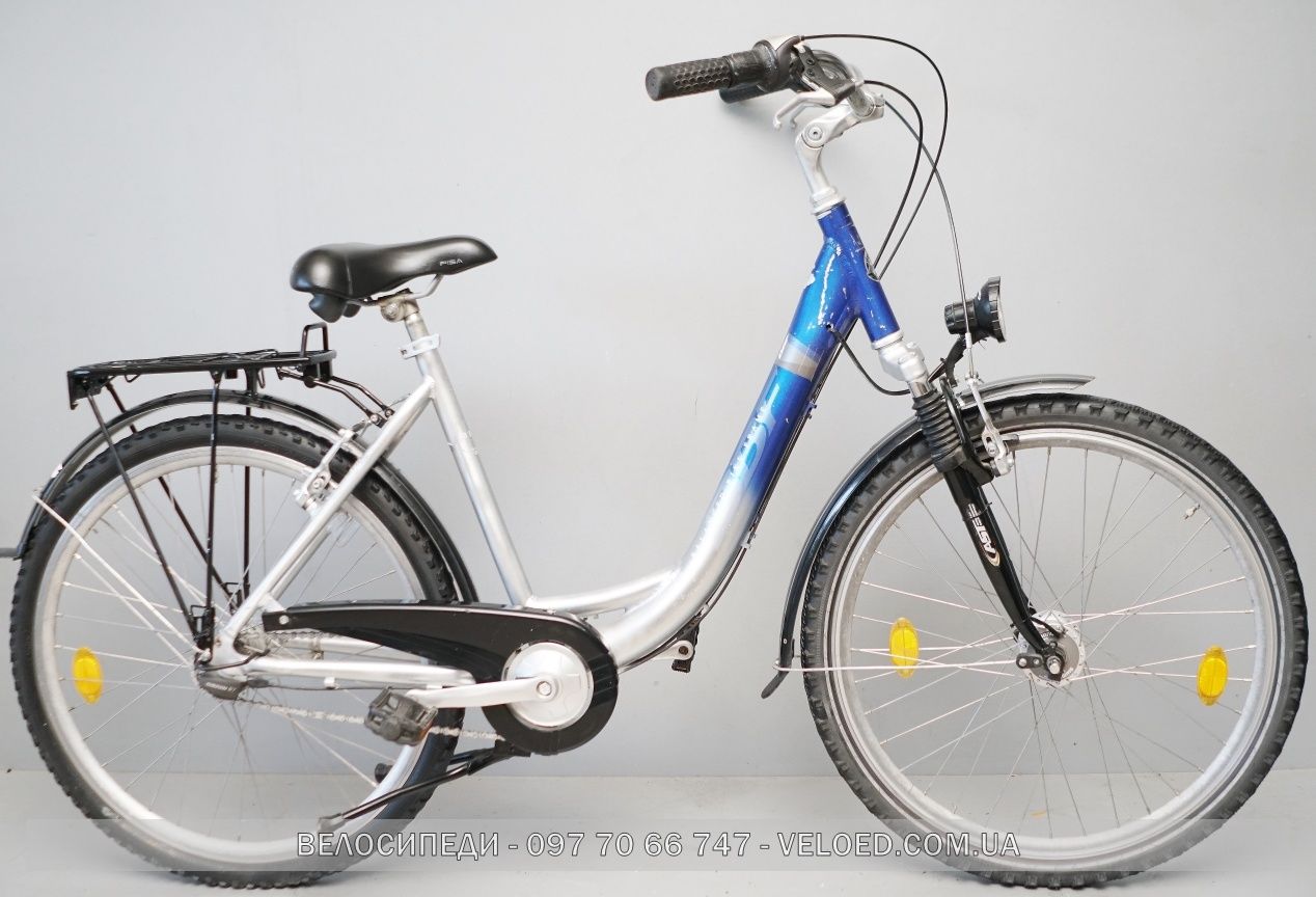 Городський Велосипед Alu-rex 26 Pegasus Delta BBF планетарка VELOED