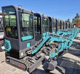 NOWA Minikoparka CARTER CT12RS Ramię Skrętne 3 łyżki Diesel 1200kg