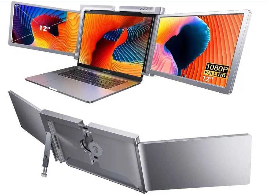 Ekran rozszerzenia 2 monitory 12"do laptopa 13,3-16 " SOOMFON FULL HD