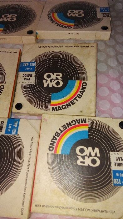 Taśma magnetofonowa szpulowa ORWO 114LH 540m NOWA