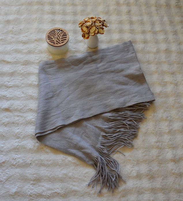 Szal szalik męski szary greenpoint