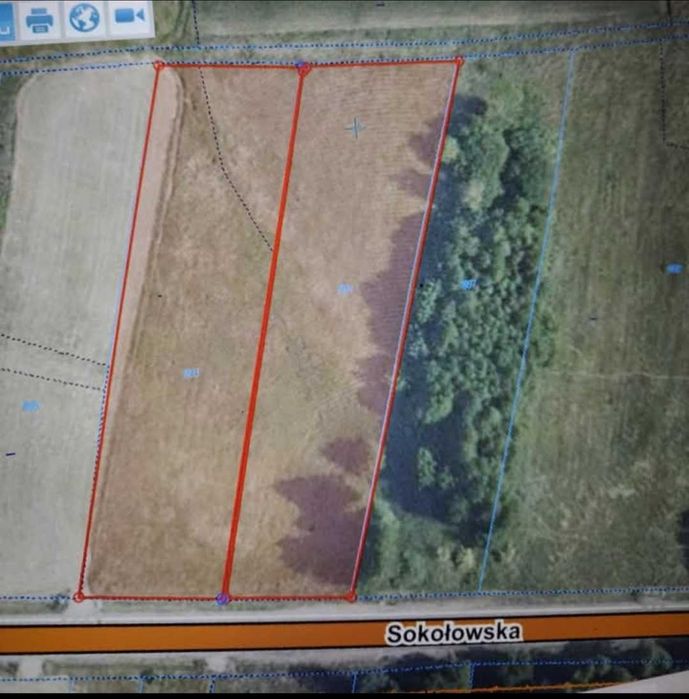 Działka rolna z warunkami zabudowy