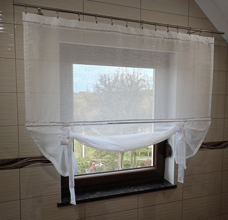 Firana panel roletka woalowa