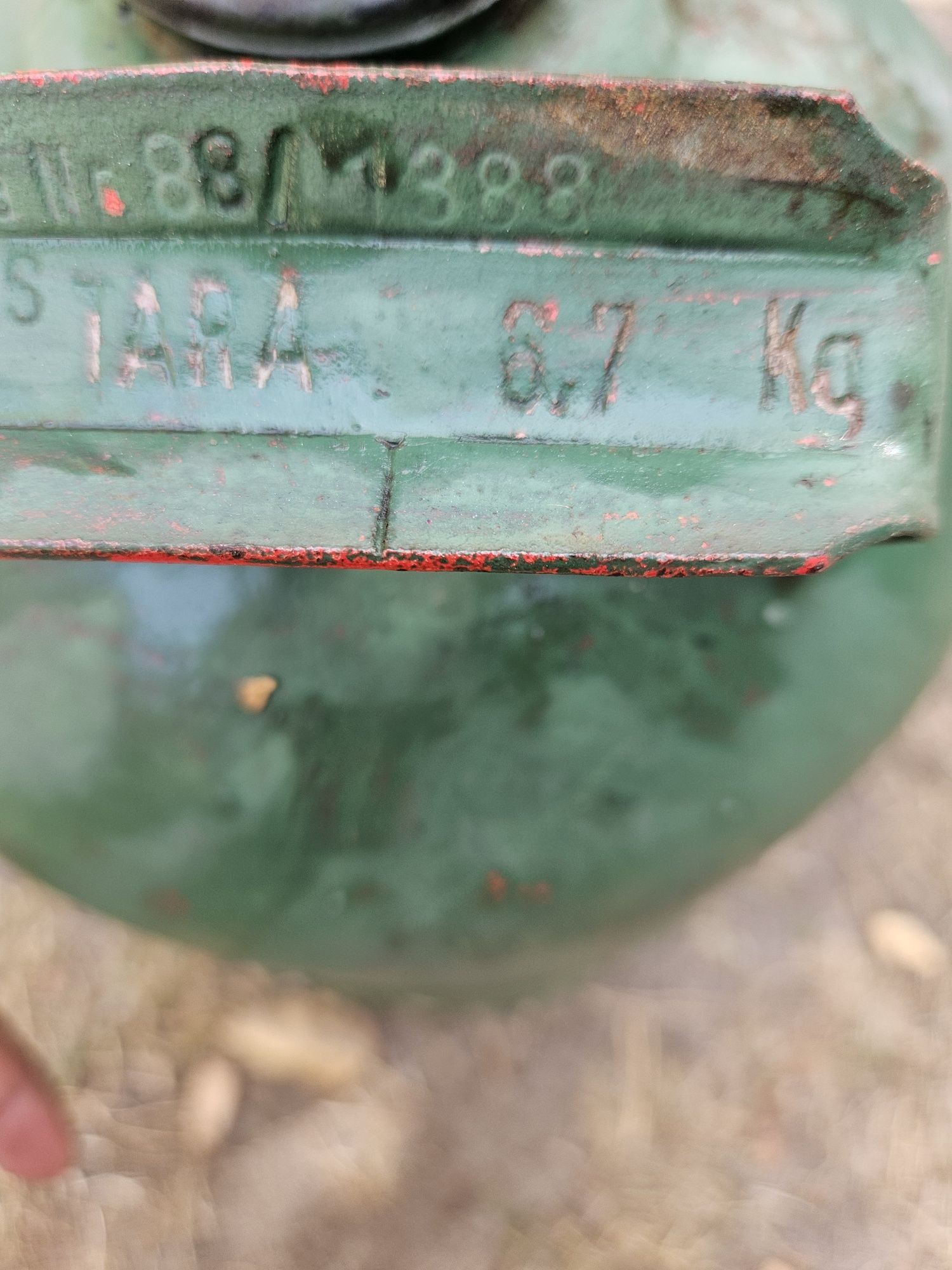 Butla na gaz 6.7 kilogramów