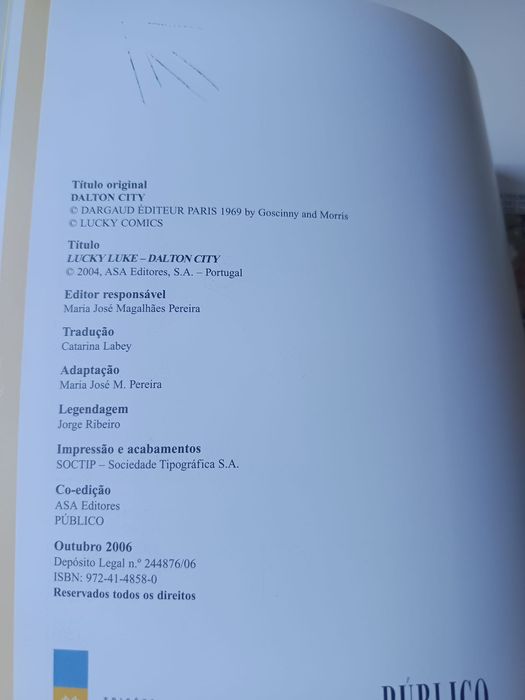 Lucky luke Dalton city