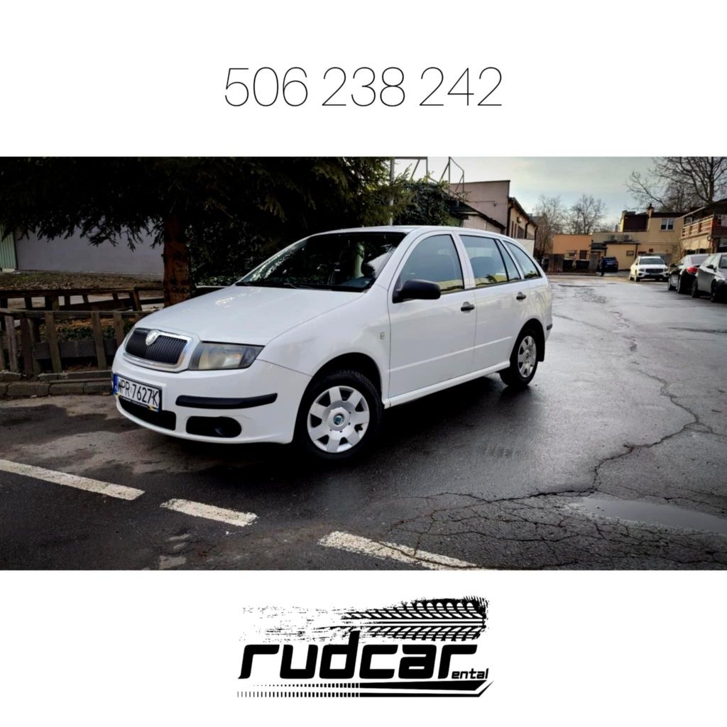 Wynajem auta / Skoda Fabia 1.4 MPI / Podstawienie