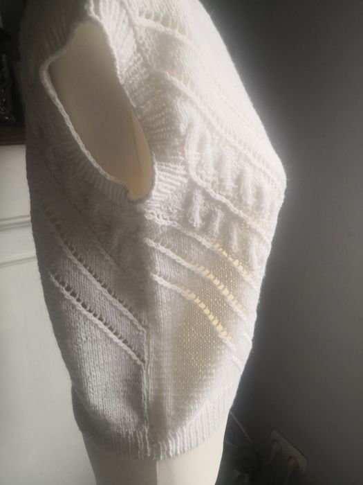 Kamizelka damska rozm. M-L ręcznie robiona