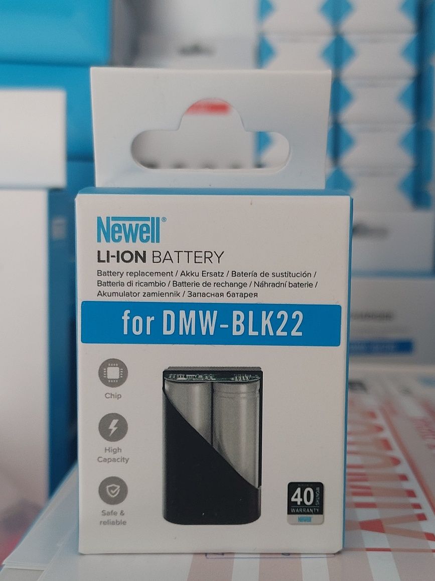 Батарея Newell DMW-BLK22 для S5,S5II,GH5,GH5S,GH6,G7,G9.Нові.Гар.40 мі