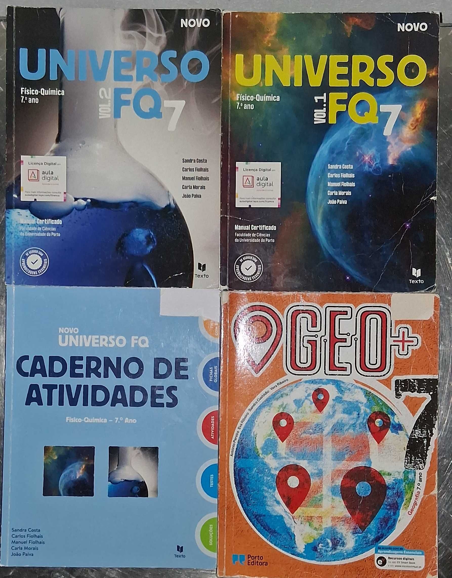 Manuais/Caderno Atividades 7 ano - Port/Ingles/FQ/CN/Mat/Hist/Geo