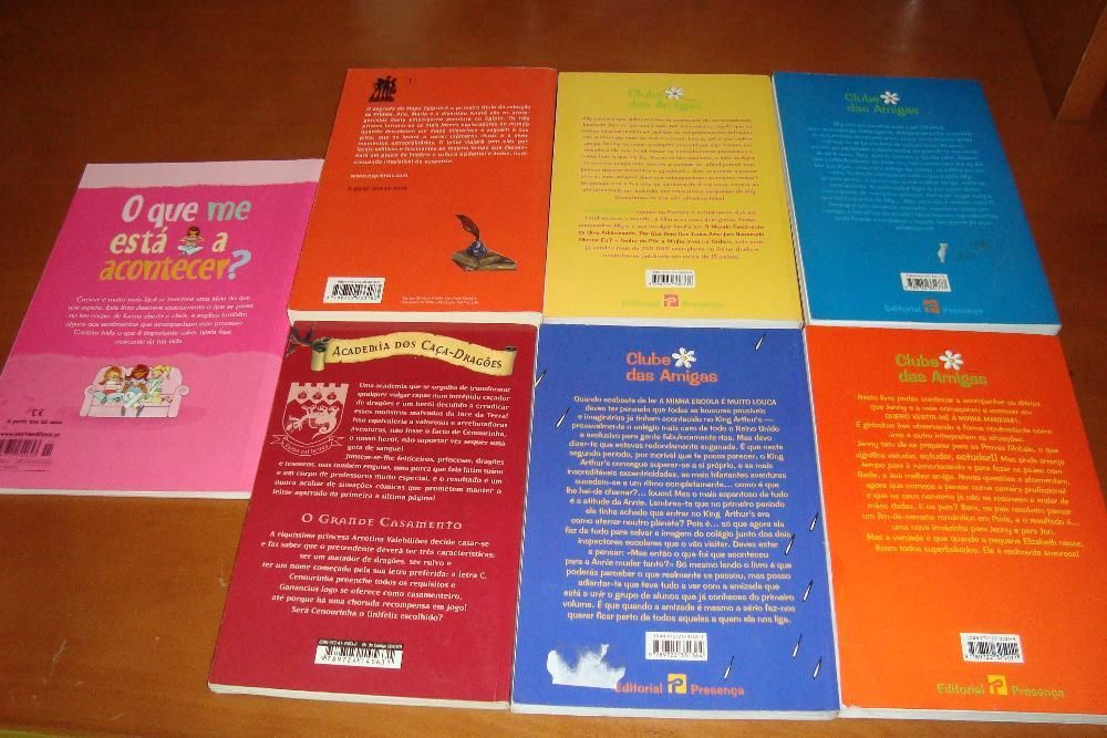 Livros para menina - 4€ cada