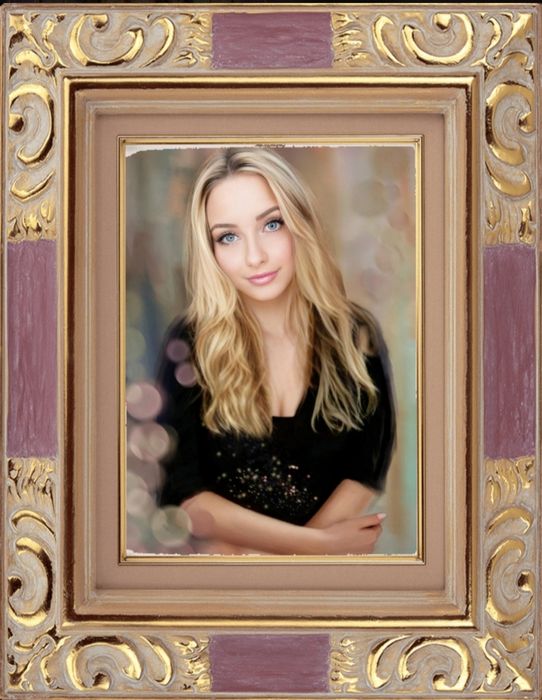 Портреты в образах, маслом на холсте