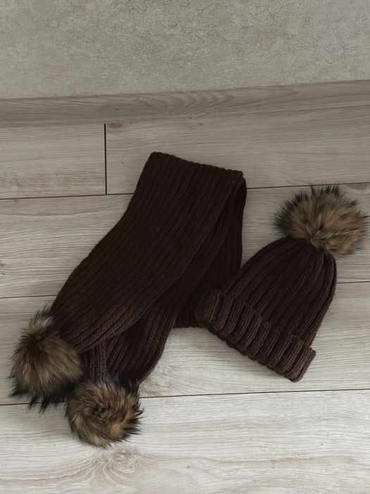 Шапка дитяча, набір зимовий