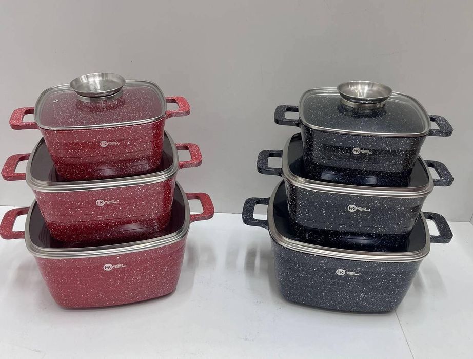 Німецький набір квадратних каструль