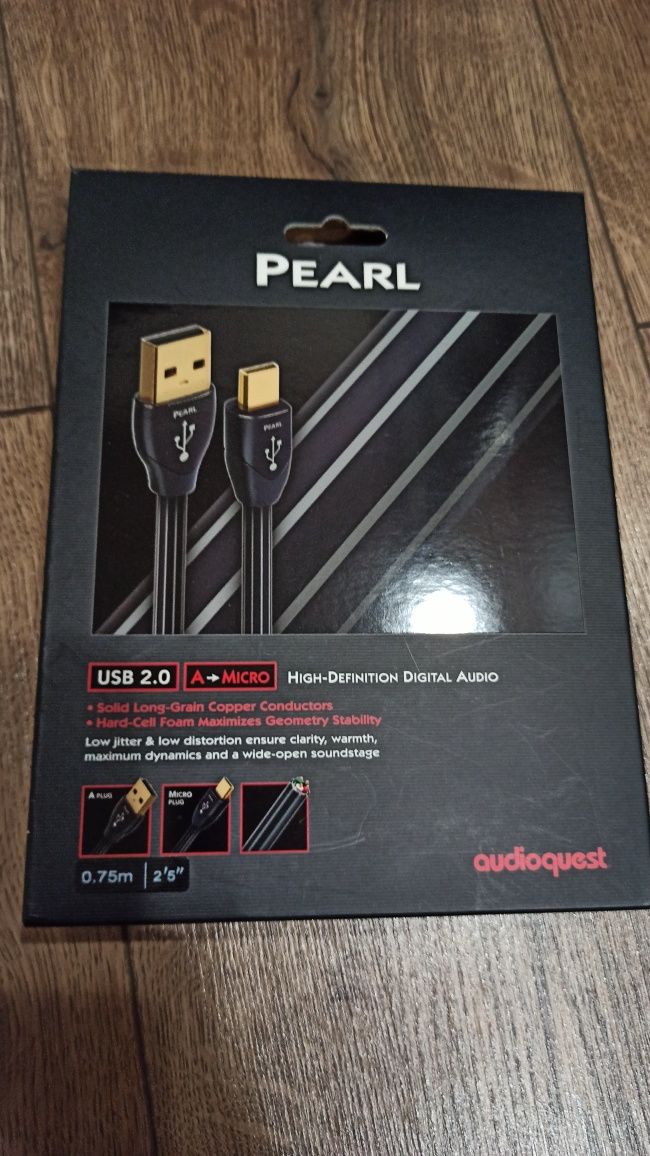 AudioQuest  USB Pearl Micro 0,75 м