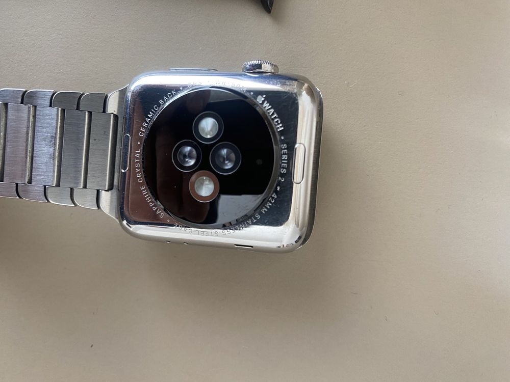 Apple Watch 2 serias stainless