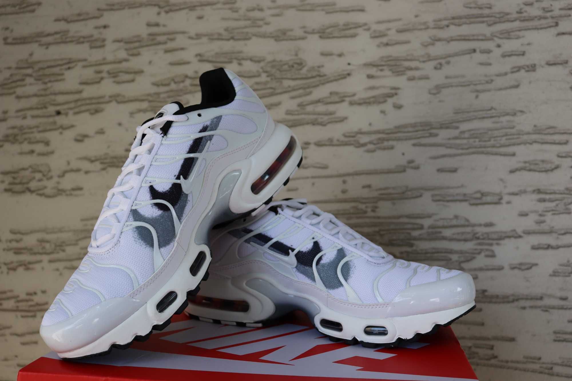 Nike Air max Plus White double swoosh 38.5 *NOWE*