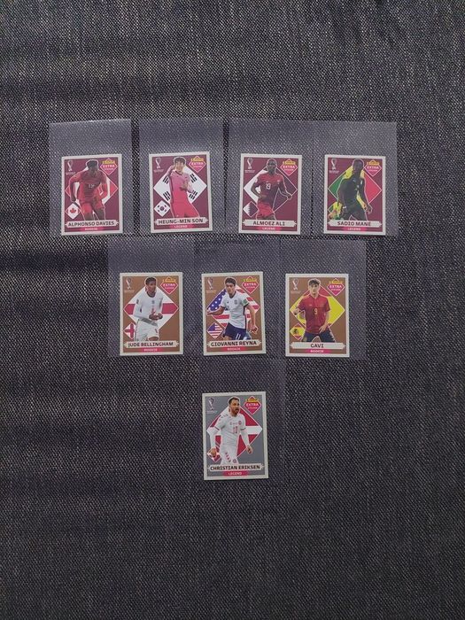 Cromos Qatar 2022 | Extra Stickers Legends/Rookies