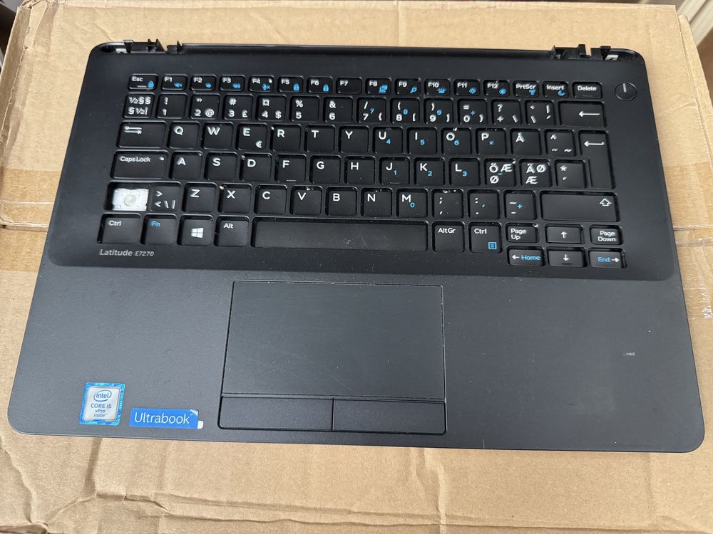 Dell latitude e7270 obudowa palmrest kadłubek