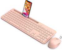 Клавиатуры беспроводные Розовые разные