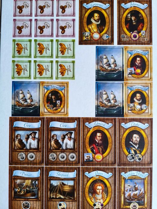 Francis Drake gra planszowa