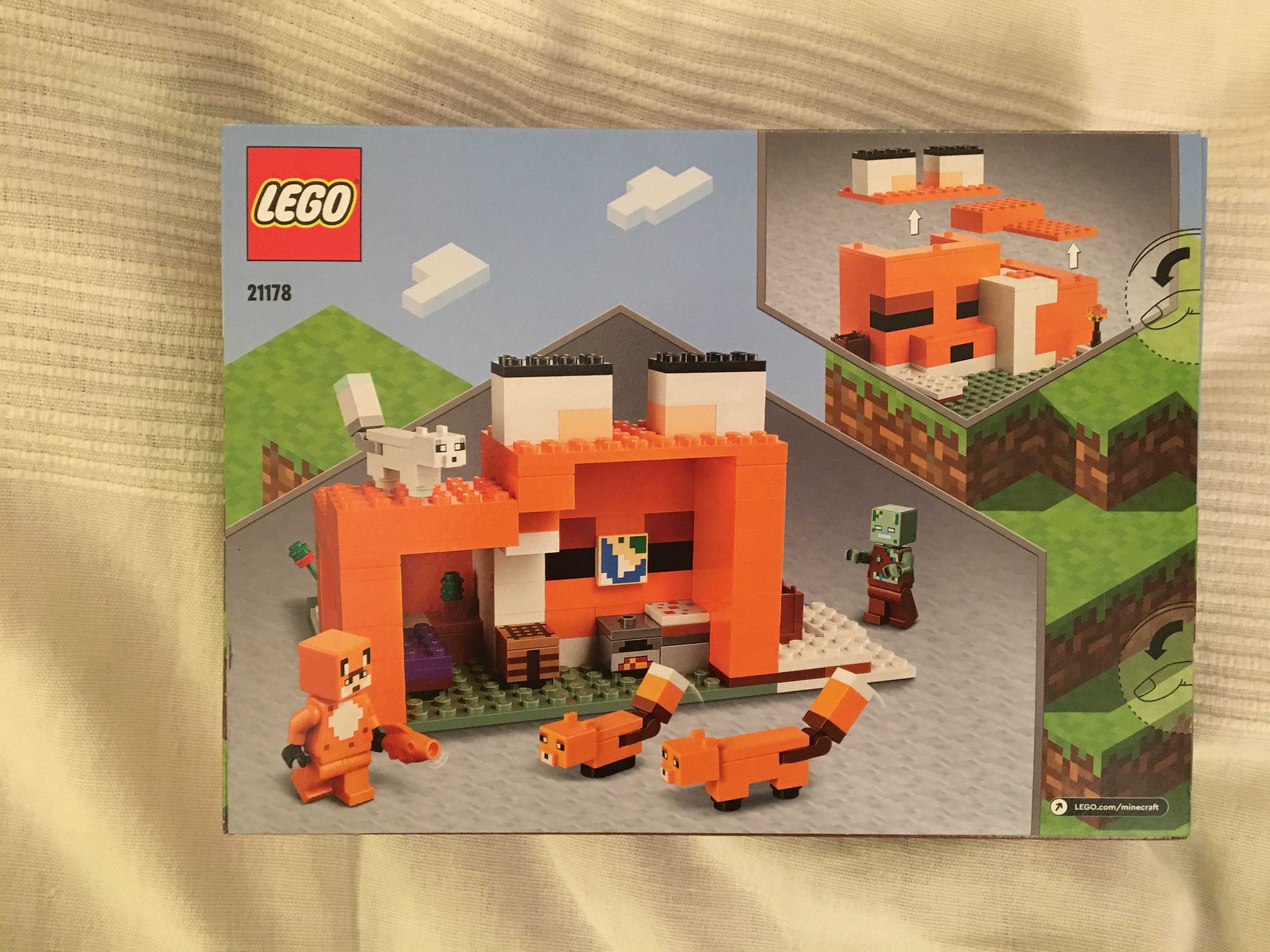 LEGO 21178 Minecraft Siedlisko lisów The Fox Lodge