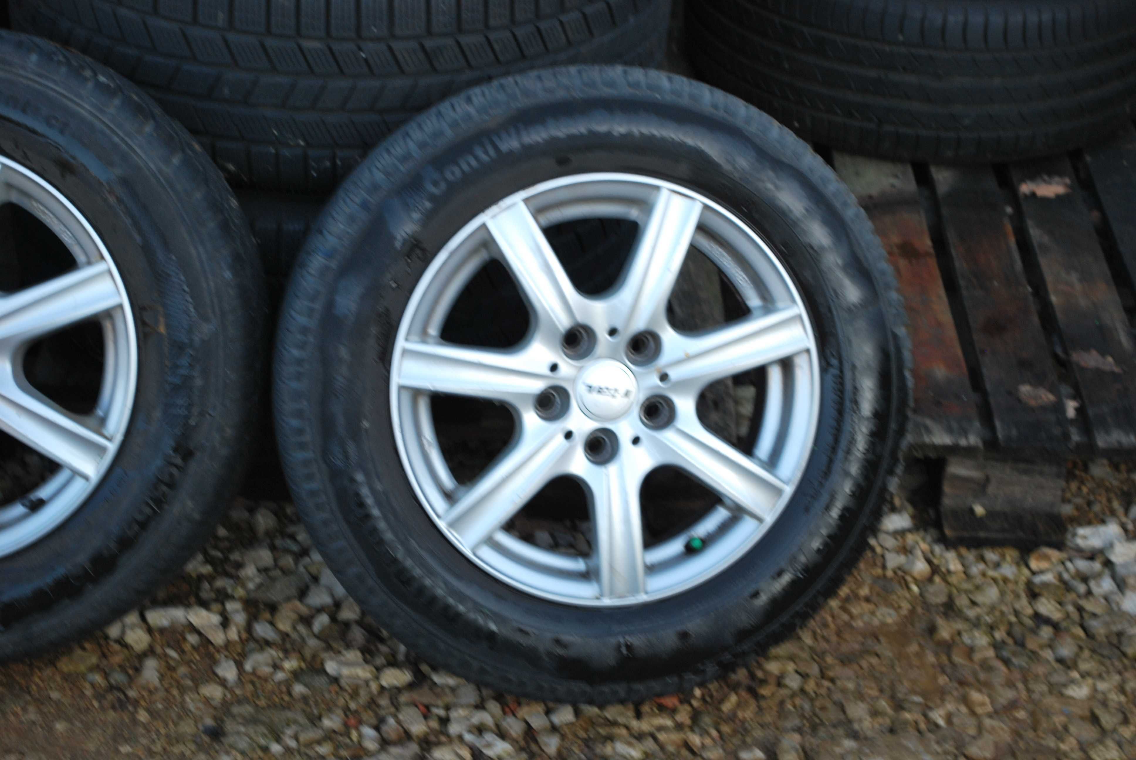 Koła 195/65 R15 5x112 Alufelgi + opony zimowe VW Seat Audi Skoda