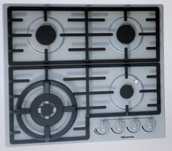 Placa de Gás HISENSE GM663X (Gás Natural - 60 cm - Inox)