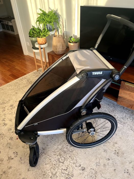 Thule Chariot Lite 1 bike trailer. Atrelado bicicleta.