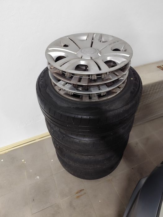 Jogo de jantes 14 skoda fábia 2001 a 2015/Fiat